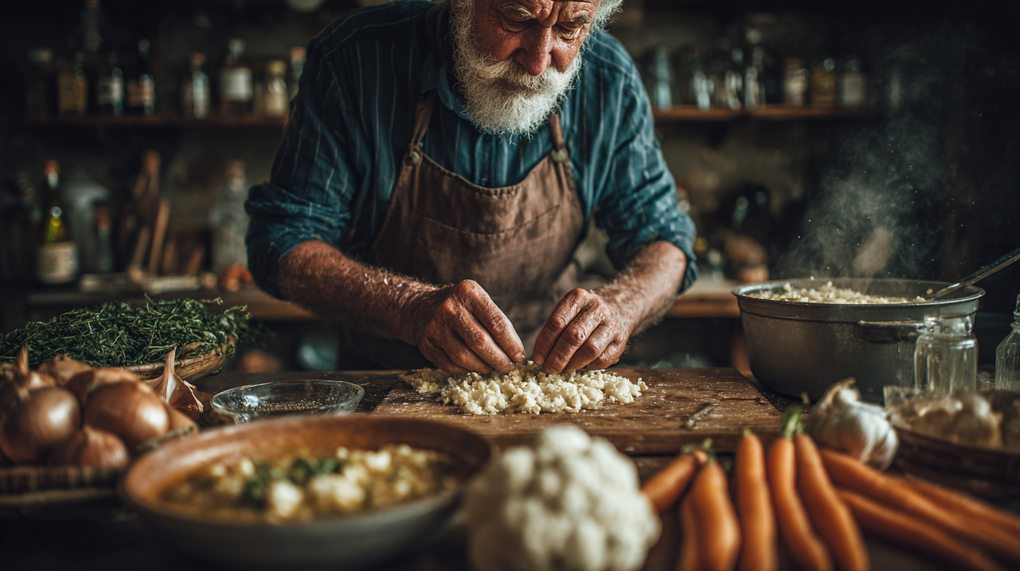 Старша пара насолоджується здоровим харчуванням на природі